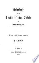 Helgoland und die Nordfriesischen Inseln