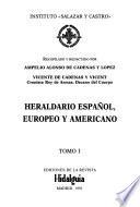 Heraldario Español, Europeo Y Americano. Tomo i