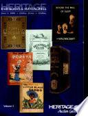 Heritage Rare Books & Manuscripts Auction Final Session # 683
