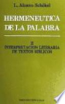 Hermenéutica de la palabra