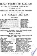Hernan Cortés en Tabasco