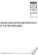 Higher Education and Research in the Netherlands