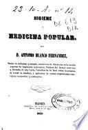 Higiene y Medicina Popular