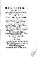 Histoire d'un voyage aux isles Malouines, fait en 1763 & 1764