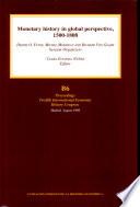 Histoire Monétaire: Une Perspective Globale, 1500-1808