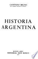 Historia argentina