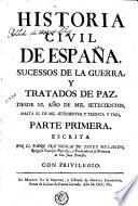 Historia ciuil de España