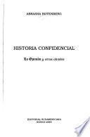 Historia confidencial