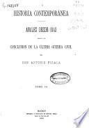 Historia contemporánea: (738 p., [2] h. de map., [5] h. de lám.)