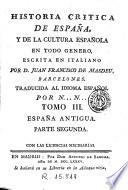 Historia critica de España y de la cultura española, 3
