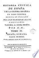 Historia critica de España, y de la cultura española, 4