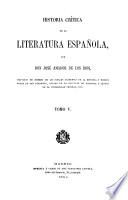 Historia crítica de la literatura española