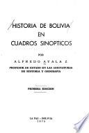 Historia de Bolivia en cuadros sinópticos