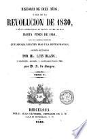 Historia de diez años, ó sea de la Revolución de 1830 y de sus consecuencias en Francia y fuera de ella hasta fines de 1840 ..., 5