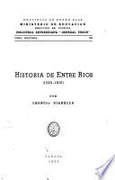 Historia de Entre Ríos, 1520-1910