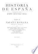 Historia de España: Bosch Gimpera, P. España romana