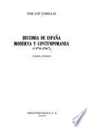Historia de España moderna y contemporánea (1474-1965)