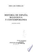 Historia de España moderna y contemporánea