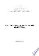 Historia de la artillería argentina