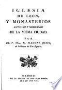 Historia de la ciudad y corte de Leon, y de sus reyes