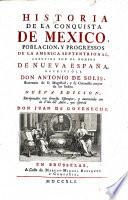 Historia de la conquista de Mexico ...