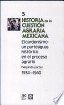 Historia de la cuestion agraria Mexicana