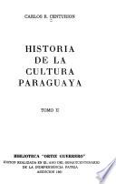Historia de la cultura paraguaya