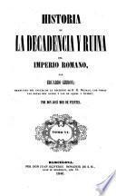 Historia de la Decadencia y Ruina del Imperio Romano