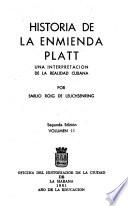 Historia de la enmienda Platt