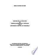 Historia de la Facultad de Ciencias Económicas y Sociales de la Universidad Central de Venezuela