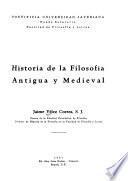 Historia de la filosofía antigua y medieval