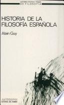 Historia de la filosofía española