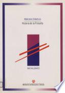 Historia de la filosofía. Materiales didácticos. Bachillerato