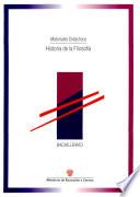 Historia de la filosofía. Materiales didácticos. Bachillerato