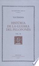 Història de la Guerra del Peloponès (vol. III)