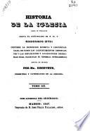Historia de la Iglesia: (1847. 339 p.)