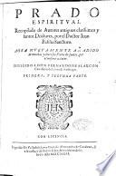 Historia de la Iglesia y del mundo que contiene los sucessos desde su creacion hasta el diluvio
