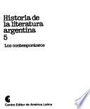 Historia de la literatura argentina