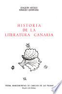 Historia de la literatura canaria