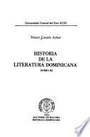 Historia de la literatura dominicana