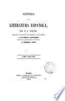 Historia de la literatura española