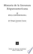 Historia de la literatura hispanoamericana