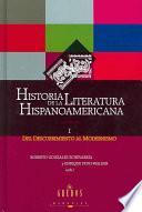 Historia de la literatura hispanoamericana