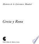 Historia de la literatura mundial: Grecia y Roma