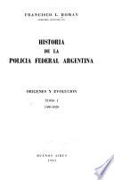 Historia de la Policía Federal Argentina