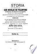Historia de la provincia de San Nicolas de Tolentino, de Michoacan