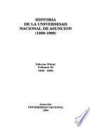 Historia de la Universidad Nacional de Asunción (1889-1989): 1940-1965