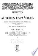 Historia de la vida y hechos del emperador Carlos V