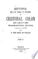 Historia de la vida y viajes de Cristobal Colon