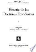 Historia de las doctrinas económicas ...